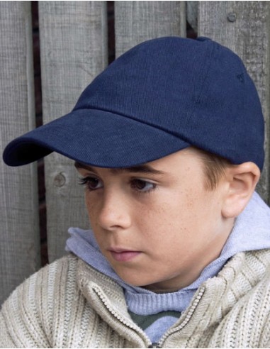 RES-RC024J-Junior Heavy Brushed Cotton Cap